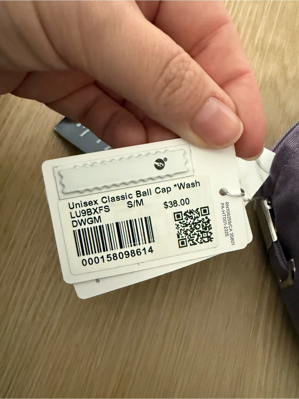 lululemon grape mist S/M Ball Cap